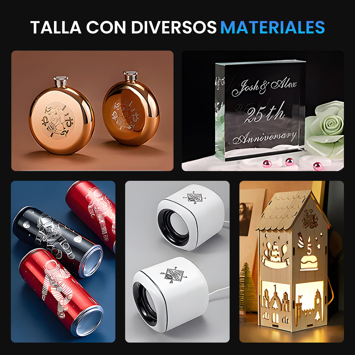 La macchina da intaglio a laser multifunzione MONPORT ONYX 55W (460mm* 280 mm)