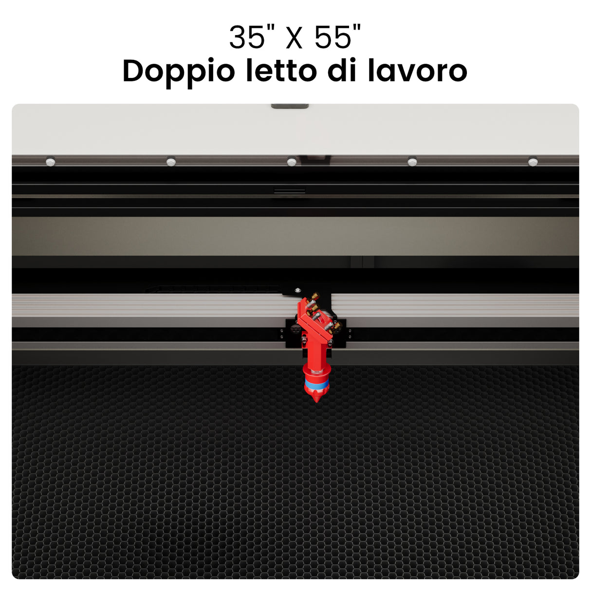 Monport 130W CO2 Impianto laser per intaglio e tagliatrice (1300 x 900 mm)