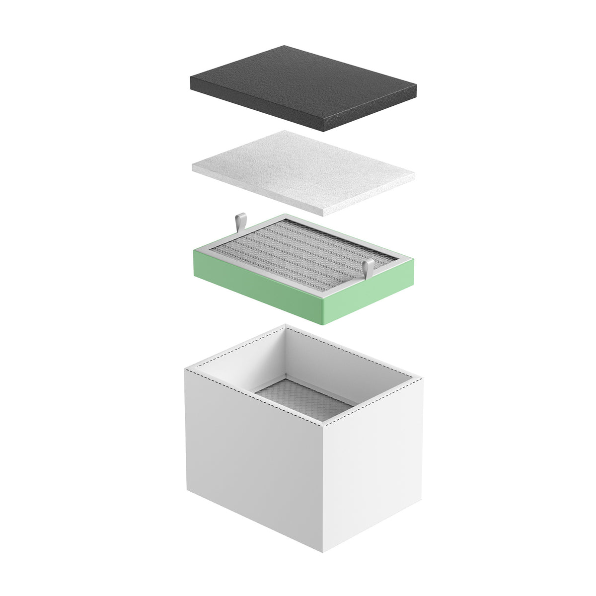 Monport Set di cartucce filtranti per purificatore di fumo