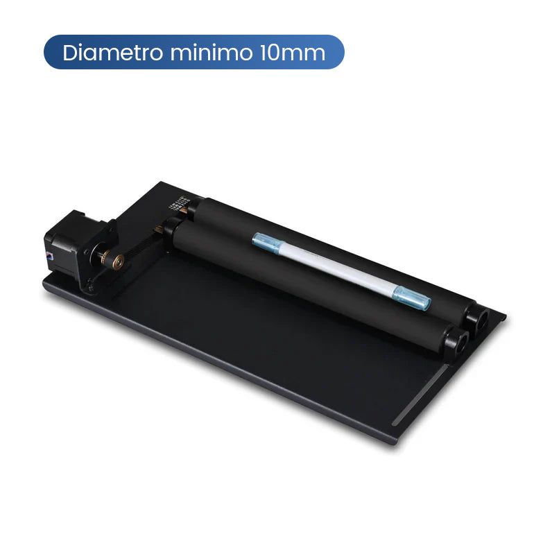 Monport Asse di rotazione del laser a 360° migliorato per gli incisori laser CO2 della serie Reno per il mantenimento di oggetti cilindrici