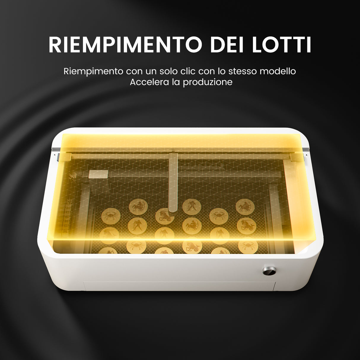 Monport Mega: la prima macchina da incisione da tavolo intelligente da 70W al mondo