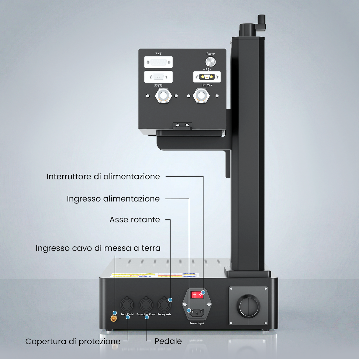 Macchina per incisione e marcatura laser UV Monport GM 10W