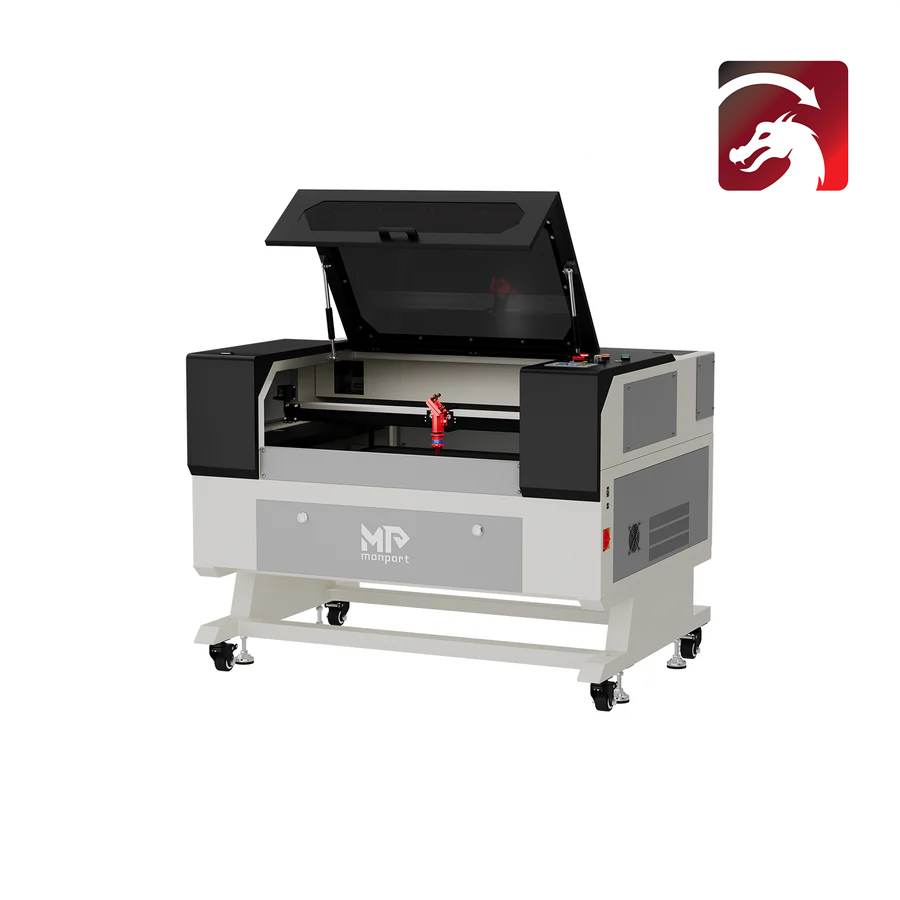 Smussatrici e tagliatrici a laser (700 x 500mm), Monport 60W