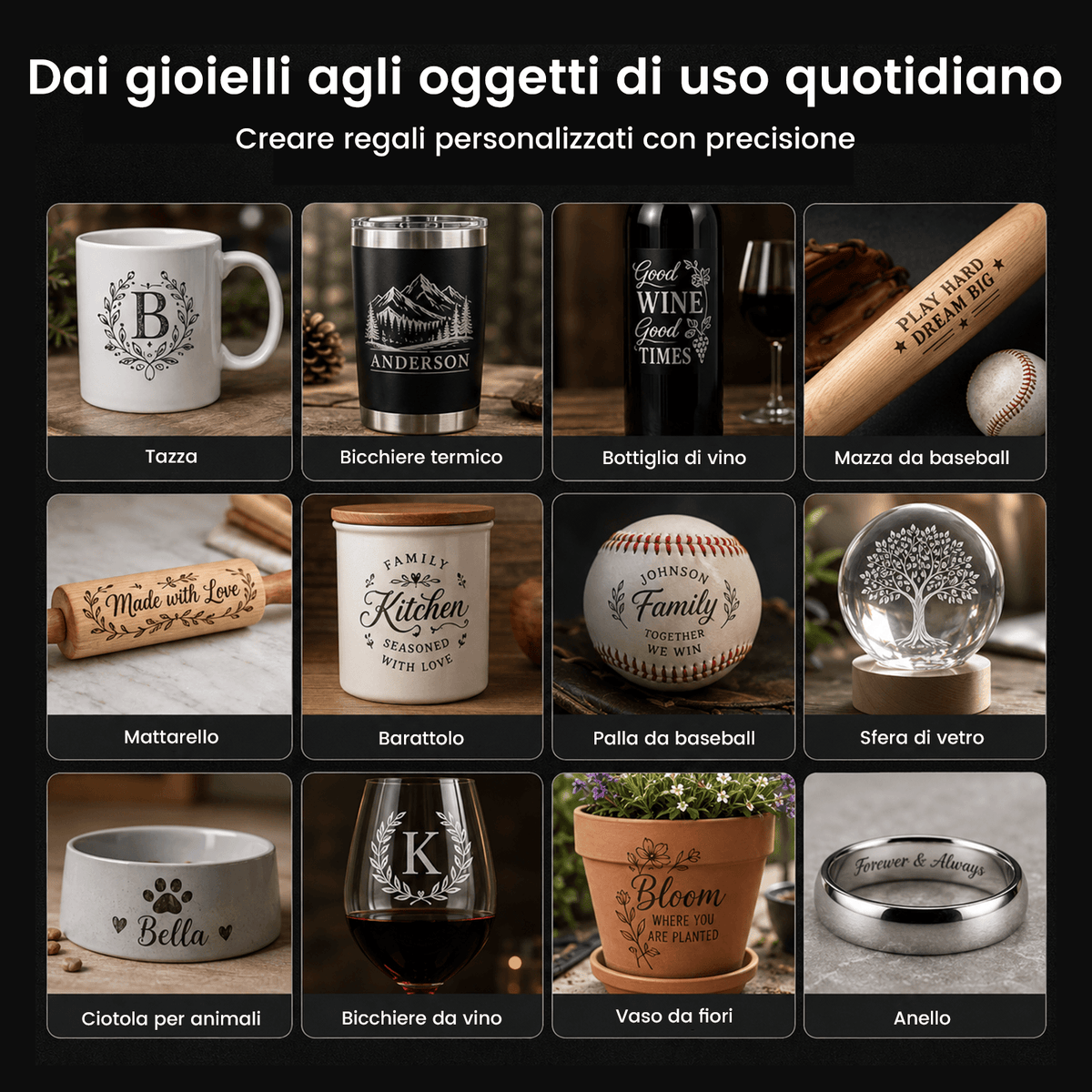 Asse rotativo multifunzionale migliorato per Reno/Gpro Vision