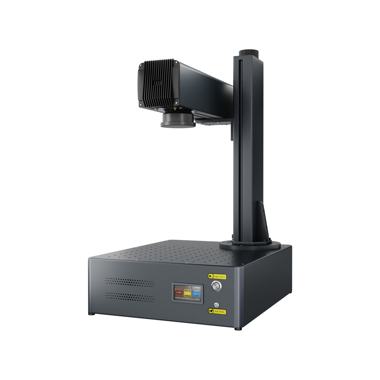 Monport GA Verbesserte 50W Integrierte Faser Lasergravierer & Markiermaschinen mit Autofokus