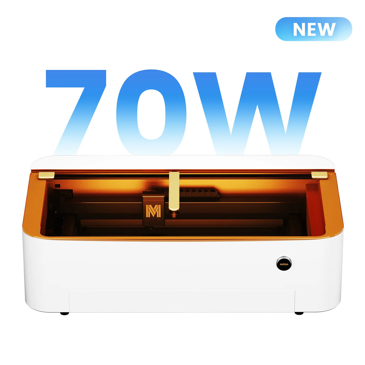 Monport Mega Lite: 70W Incisore da Scrivania con Lightburn Core – Potenza e Precisione