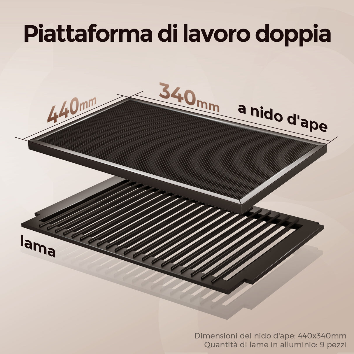 Incisore e taglierina laser CO2 da tavolo Monport Reno45 Pro da 45 W (16" X 12") con nuovissima messa a fuoco semi-automatica