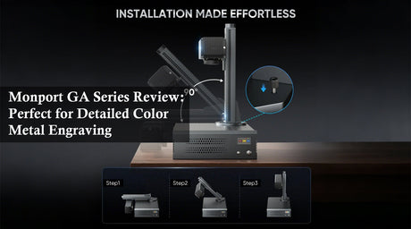 Monport GA Series Review: Perfect for Detailed Color Metal Engraving