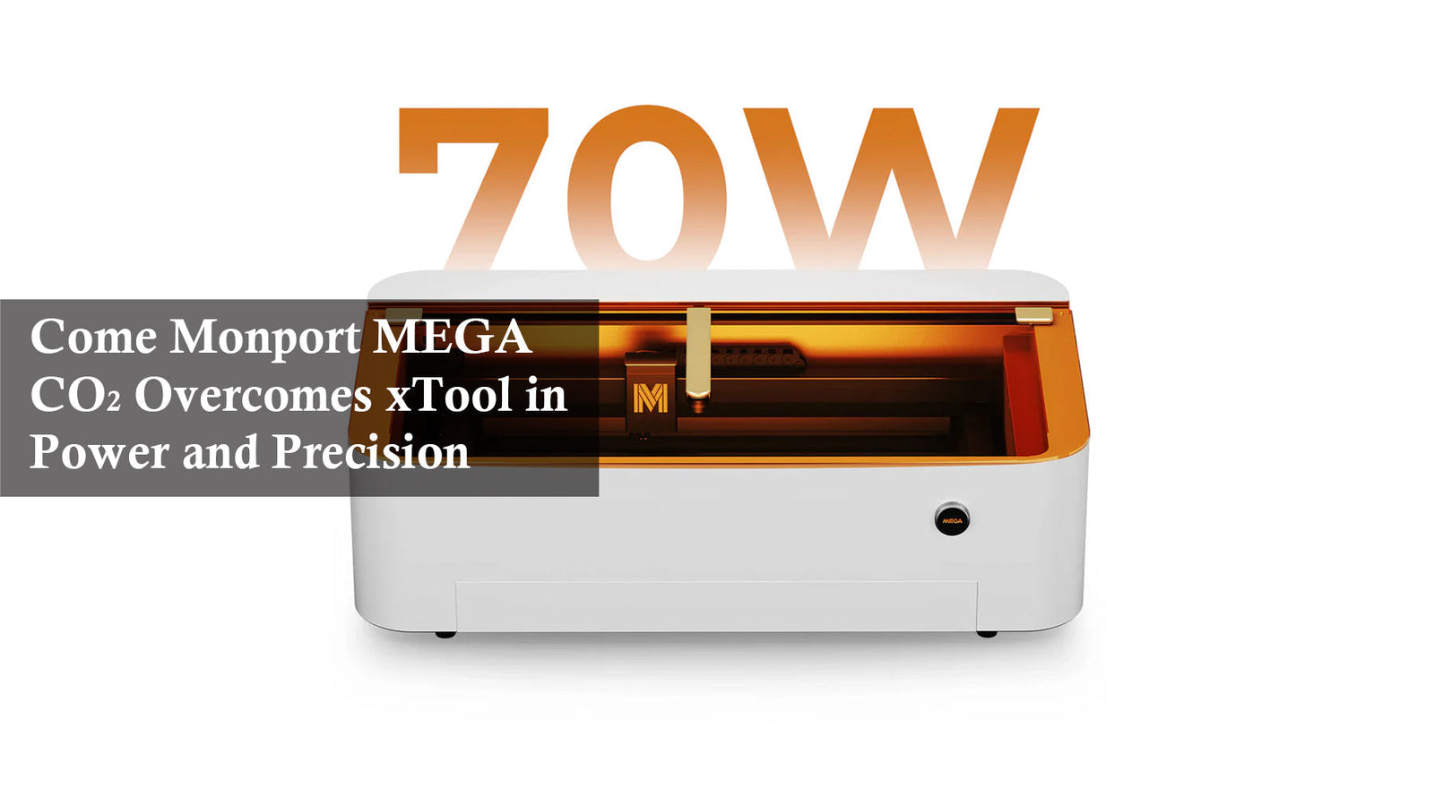 Come Monport MEGA CO2 Supera xTool in Potenza e Precisione