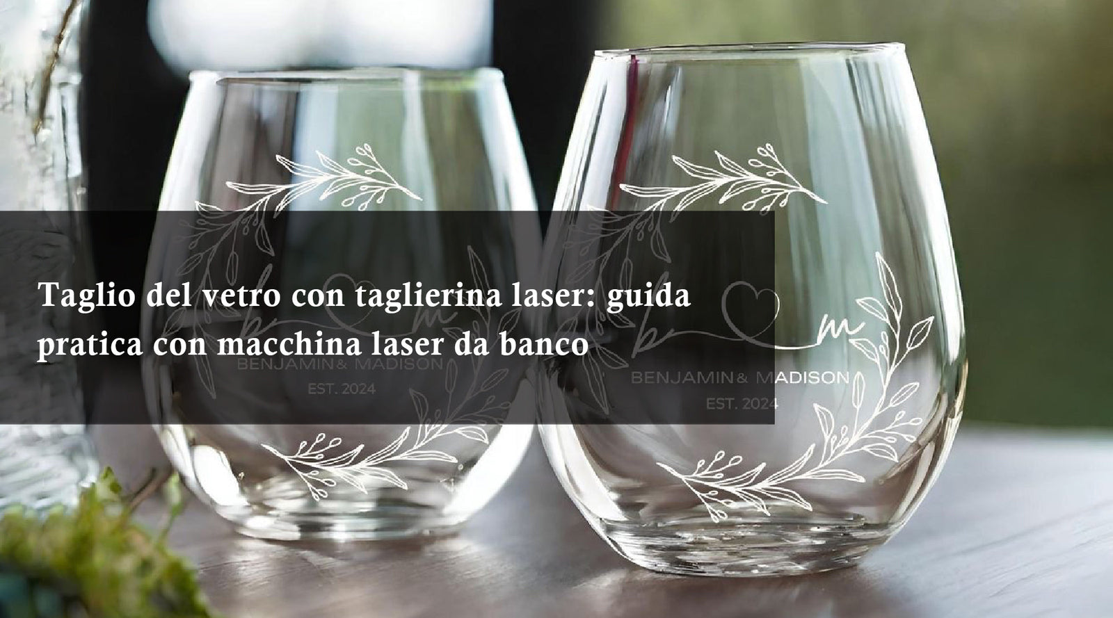 Taglio del vetro con taglierina laser: guida pratica con macchina laser da banco