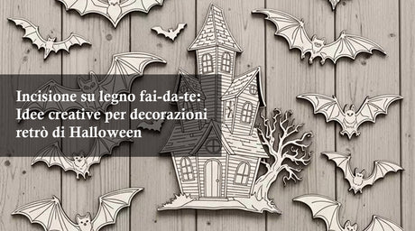 Incisione su legno fai-da-te: Idee creative per decorazioni retrò di Halloween