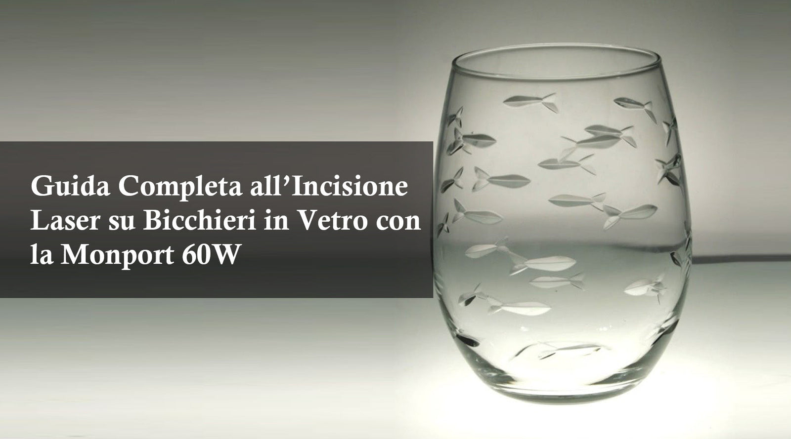Guida Completa all’Incisione Laser su Bicchieri in Vetro con la Monport 60W