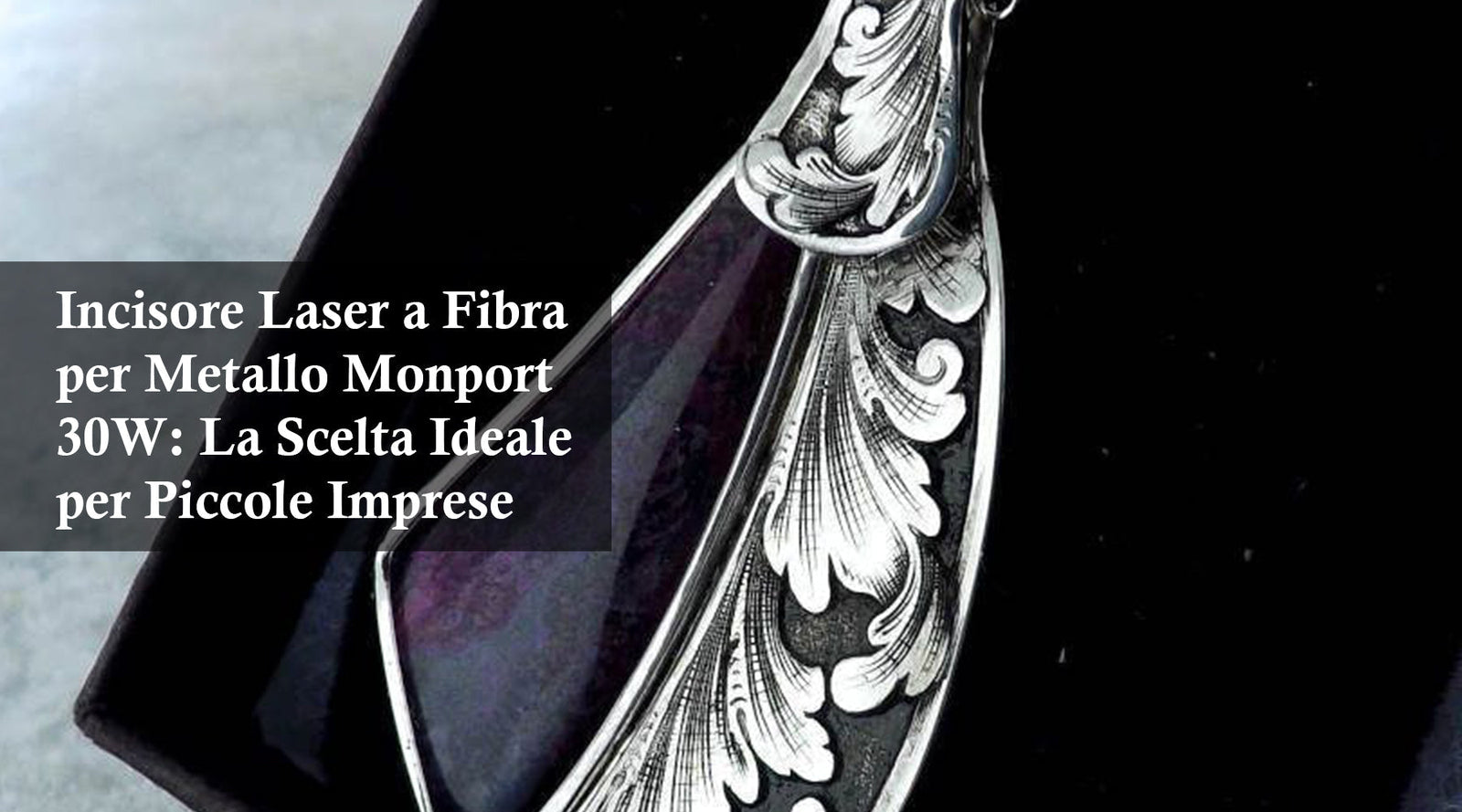Incisore Laser a Fibra per Metallo Monport 30W: La Scelta Ideale per Piccole Imprese