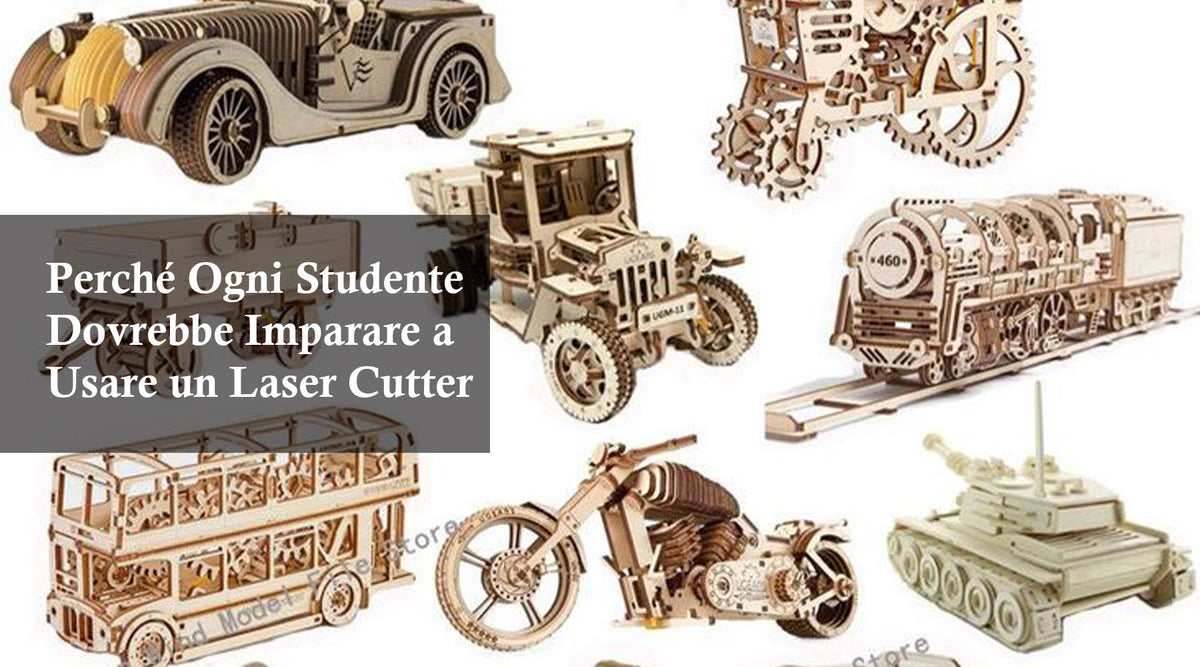 Perché Ogni Studente Dovrebbe Imparare a Usare un Laser Cutter