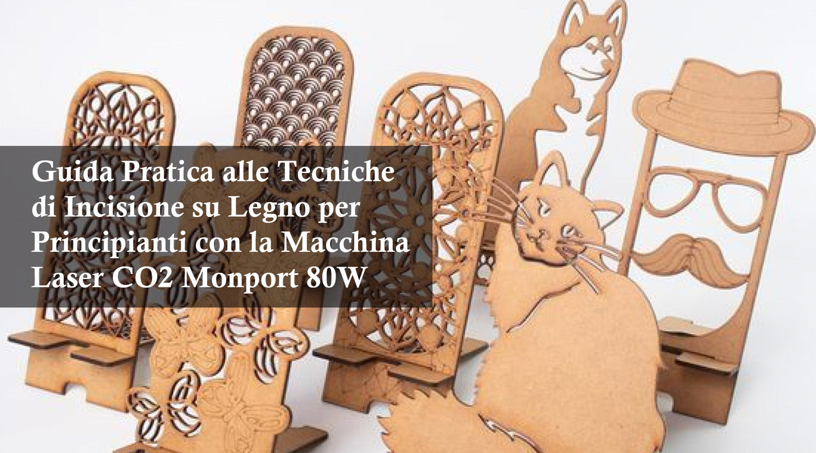 Guida Pratica alle Tecniche di Incisione su Legno per Principianti con la Macchina Laser CO2 Monport 80W