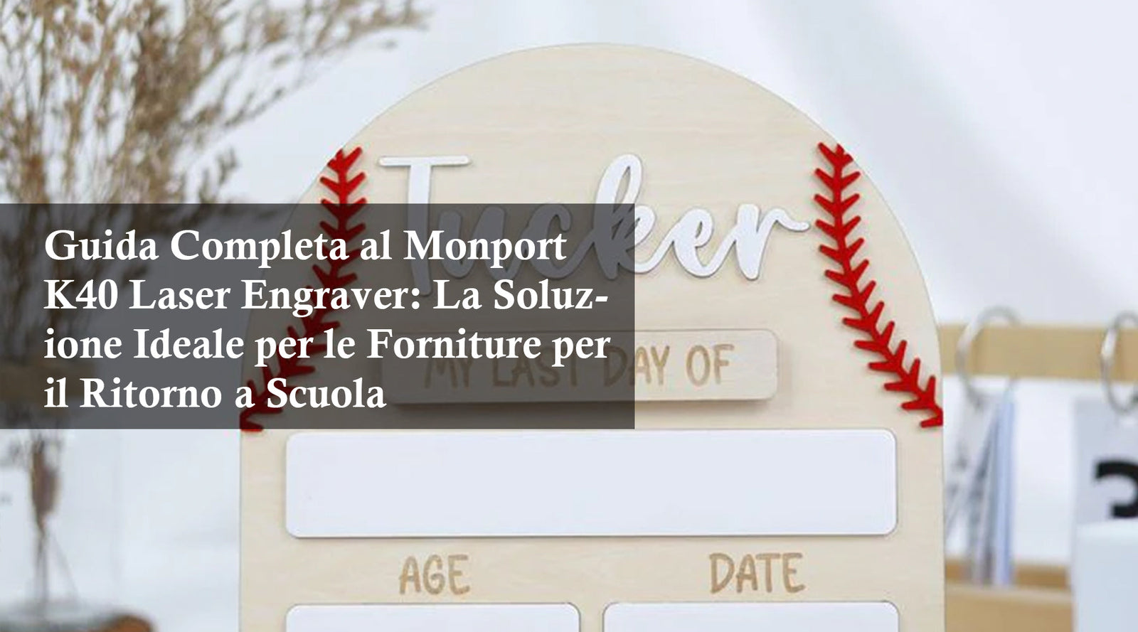 Guida Completa al Monport K40 Laser Engraver: La Soluzione Ideale per le Forniture per il Ritorno a Scuola