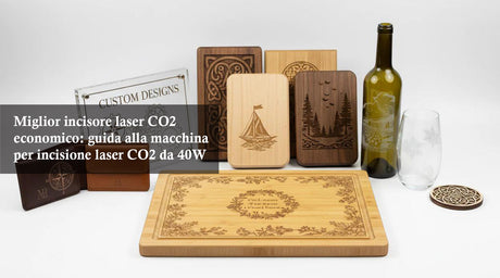 Miglior incisore laser CO2 economico: guida alla macchina per incisione laser CO2 da 40W