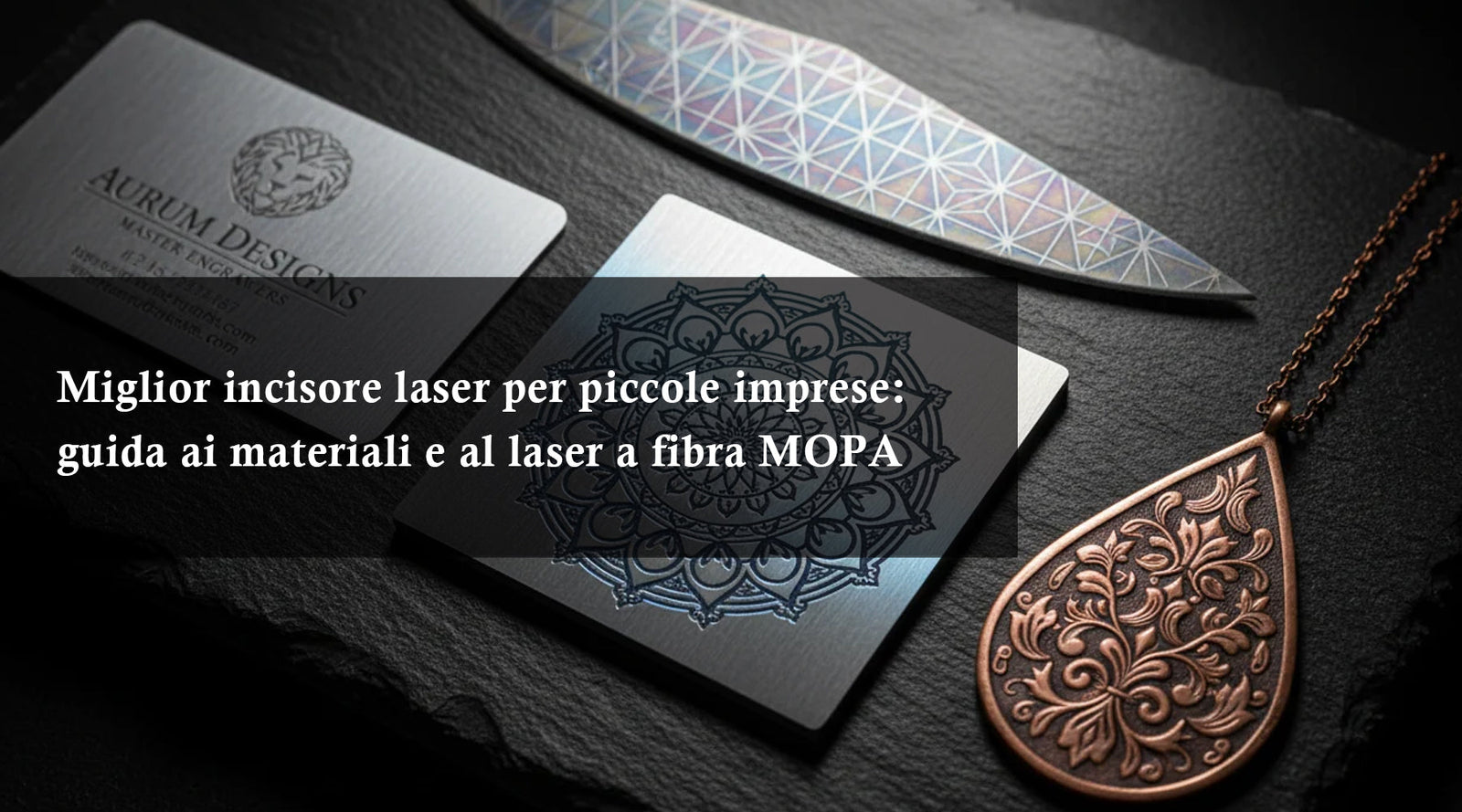 Miglior incisore laser per piccole imprese: guida ai materiali e al laser a fibra MOPA