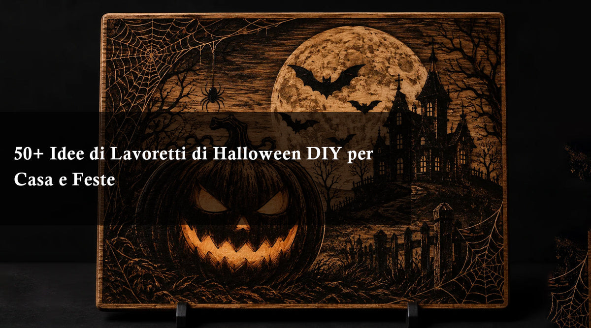 50+ Idee di Lavoretti di Halloween DIY per Casa e Feste