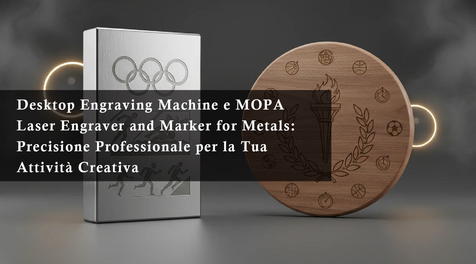 Desktop Engraving Machine e MOPA Laser Engraver and Marker for Metals: Precisione Professionale per la Tua Attività Creativa