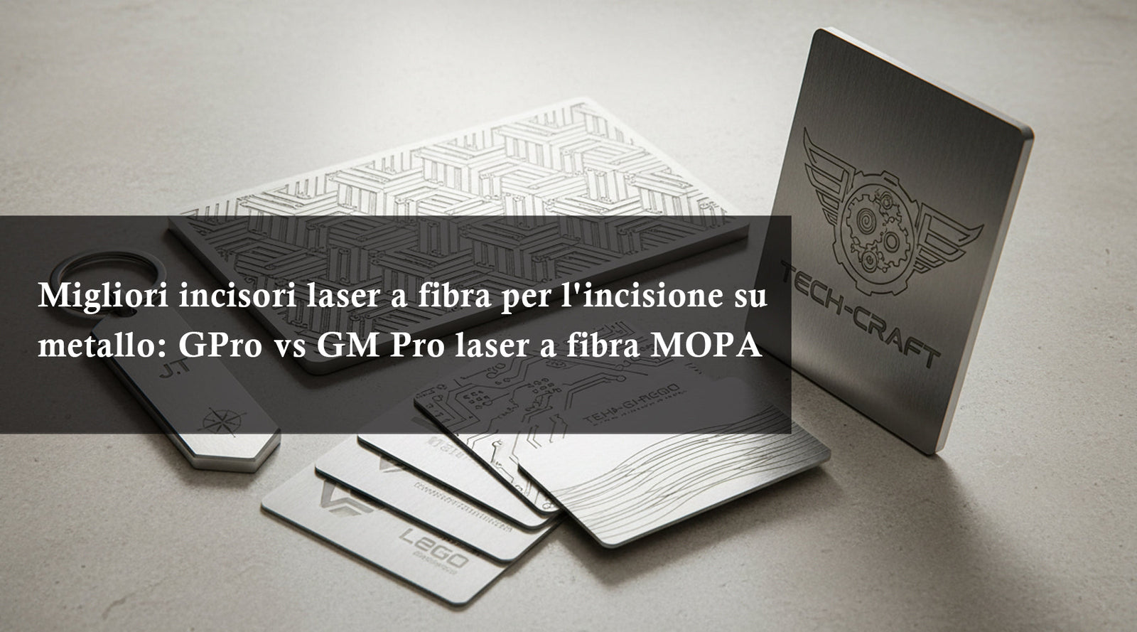 Migliori incisori laser a fibra per l'incisione su metallo: GPro vs GM Pro laser a fibra MOPA