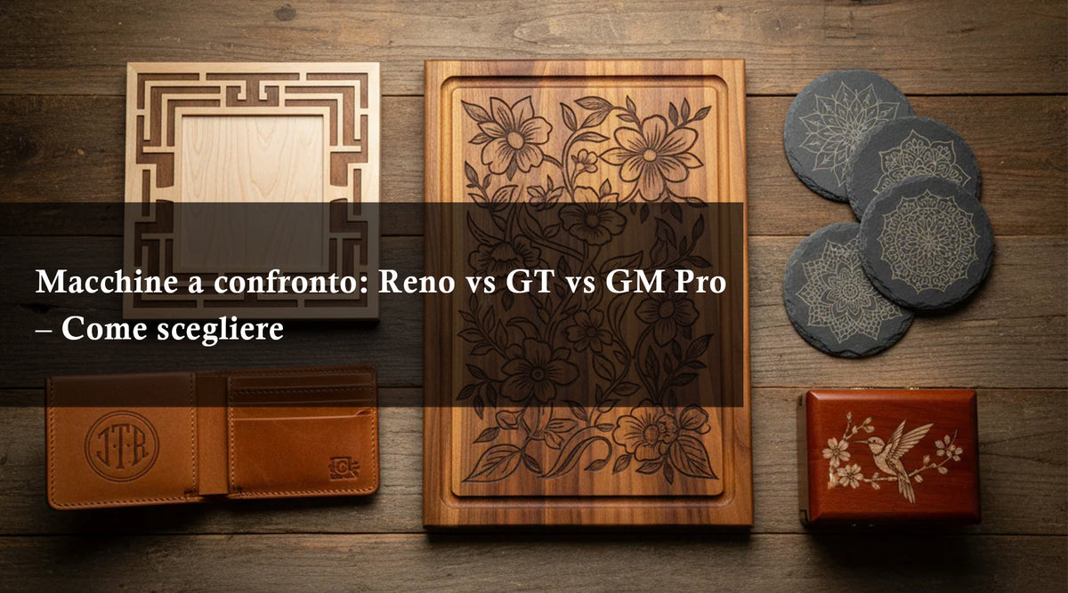 Macchine a confronto: Reno vs GT vs GM Pro – Come scegliere
