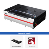 Monport Reno65 Pro Vision 65W Incisore e Taglierina Laser CO₂ da Tavolo (24" x 16") con Fotocamera HD 8MP, Autofocus Magnetico e Sistema di Raffreddamento ad Acqua Integrato