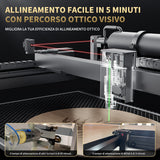 Monport Mega: la prima macchina da incisione da tavolo intelligente da 70W al mondo