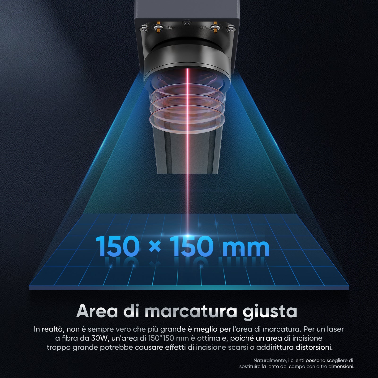 Monport GM 30W Incisore e marcatore laser in fibra integrato