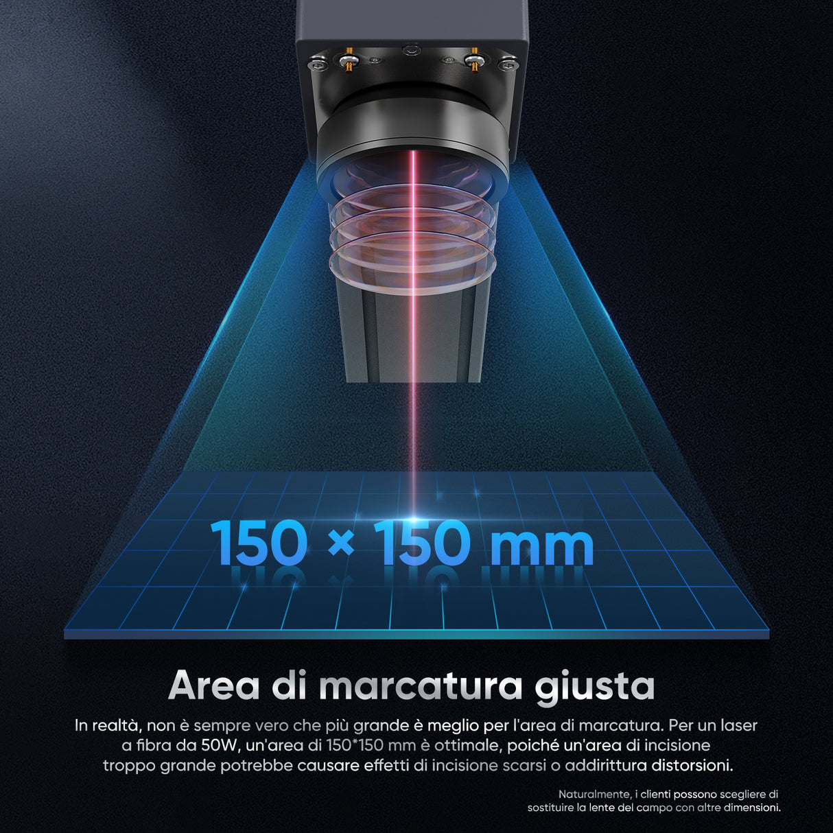 Monport GM 50W Incisore e marcatore laser in fibra integrato