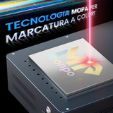 Macchina per incisione e marcatura laser in fibra MOPA integrata Monport GM 60W Pro con messa a fuoco automatica