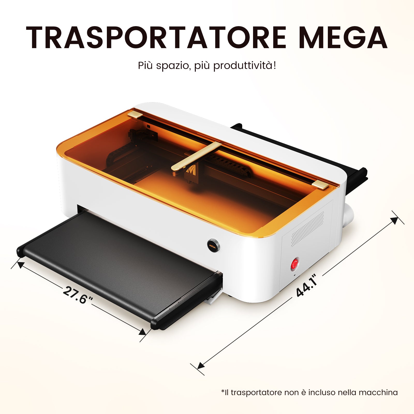Monport Mega: la prima macchina da incisione da tavolo intelligente da 70W al mondo