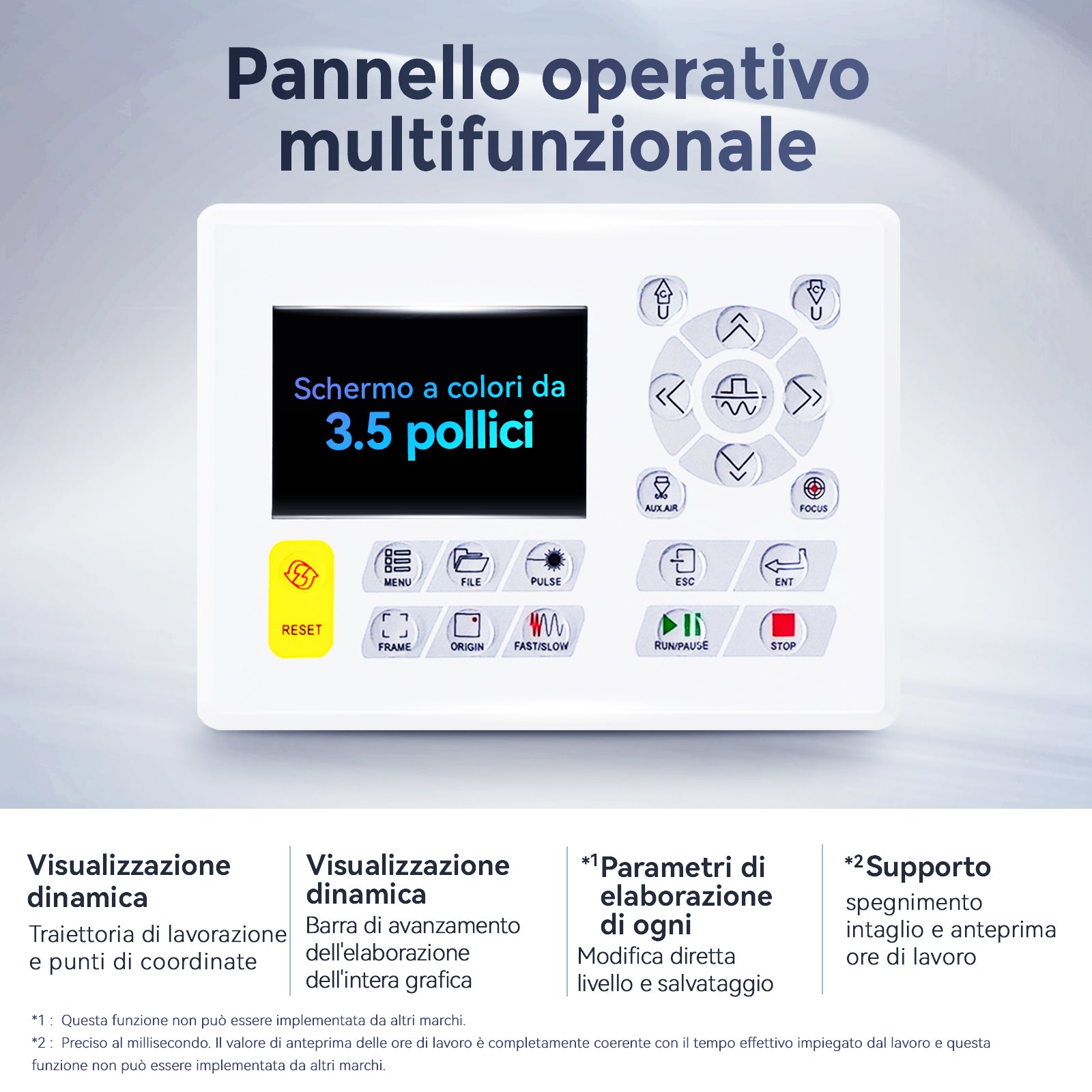 Incisore e tagliatrice laser CO2 Monport Effi 13S 130W aggiornato con messa a fuoco automatica e raffreddamento ad acqua integrato