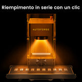 Monport AutoForge Incisore Laser Doppio con Laser a Fibra da 30W e Laser a Diodo da 20W – Macchina per Incisione Laser Precisa e Portatile