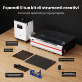 Monport Reno65 Pro 65W Incisore Laser CO₂ Aggiornato (24" × 16") con Raffreddamento ad Acqua, Assistenza Aria Integrata e Ripresa dell’Incisione dopo un’Interruzione di Corrente