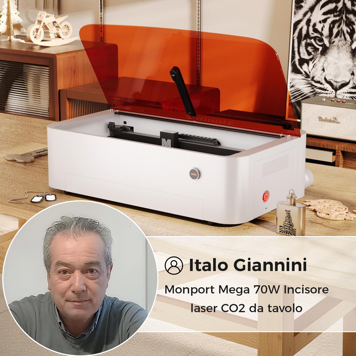 Ospite Della Sala Demo -  Italo Giannini(Mega 70W)