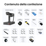 Monport UV Pro 10W Laser UV per incisione e marcatura | Incisione interna 3D su cristallo