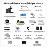 Monport GPro Vision 100W Laser per incisione e marcatura in fibra MOPA Split con Visione Intelligente 16MP e Messa a fuoco automatica