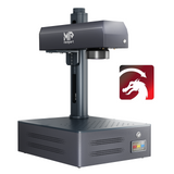 Macchina per incisione e marcatura laser a fibra integrata Monport GM 50W Pro con messa a fuoco automatica - Macchina