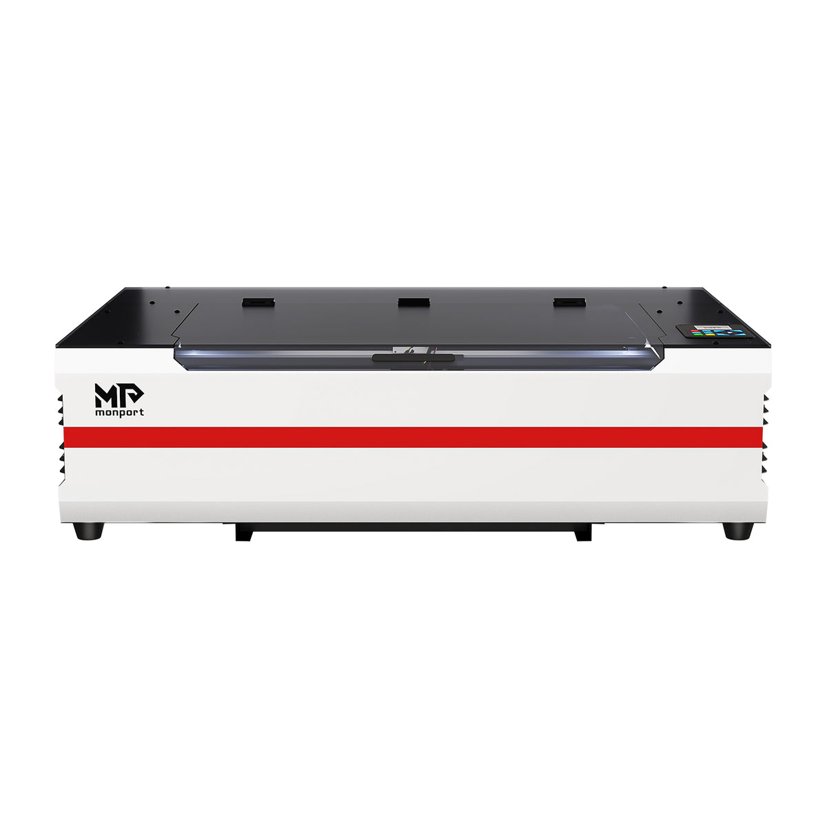 Monport Reno65 Pro 65W Incisore Laser CO₂ Aggiornato (24" × 16") con Raffreddamento ad Acqua, Assistenza Aria Integrata e Ripresa dell’Incisione dopo un’Interruzione di Corrente