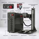 Monport GPro Vision 200W Laser per incisione e marcatura in fibra MOPA Split con Visione Intelligente 16MP e Messa a fuoco automatica