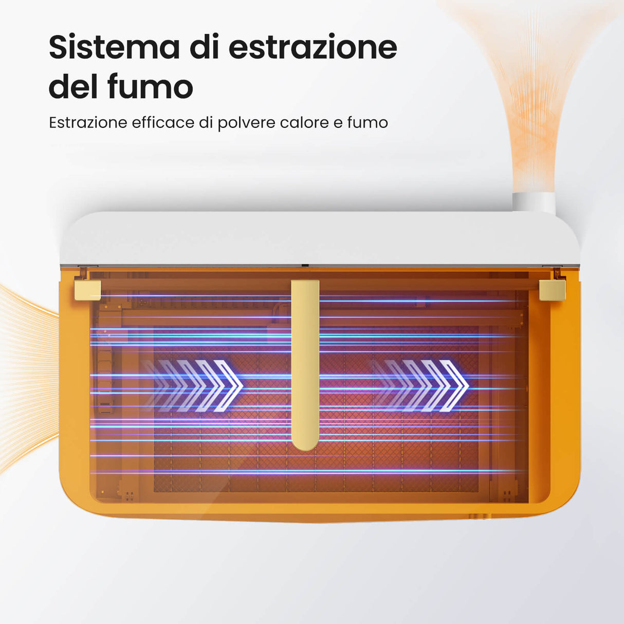 Monport MEGAS – Upgrade della serie Mega: macchina per incisione e taglio laser CO₂ da 70W con precisione intelligente