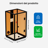 Contenitore per incisore laser Monport per laser a fibra GT e GPro (con interruttore di protezione della porta)