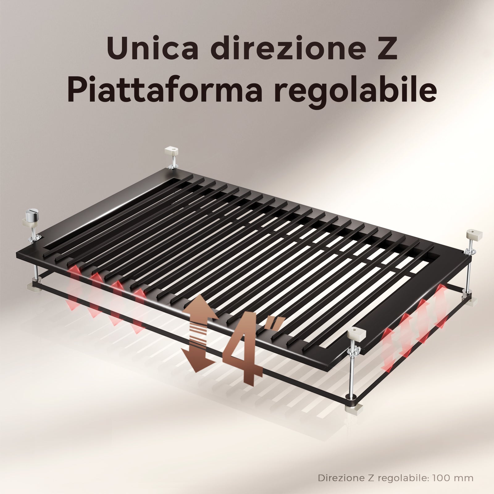 Incisore e taglierina laser CO2 da tavolo Monport Reno65 Pro 65W (24“ X 16”) con nuovo controller DSP e semi-autofocus
