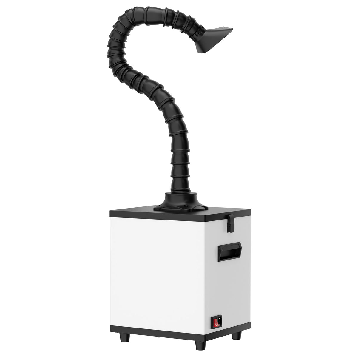 Monport Aspiratore Fumi Laser 200W con Filtrazione a 4 Strati per Incisori Laser CO2 e Fibra