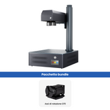 Macchina per incisione e marcatura laser a fibra integrata Monport GM 30W Pro con messa a fuoco automatica - Macchina