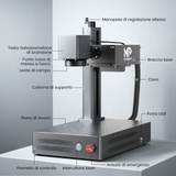 Macchina per incisione e marcatura laser UV Monport GM 6W