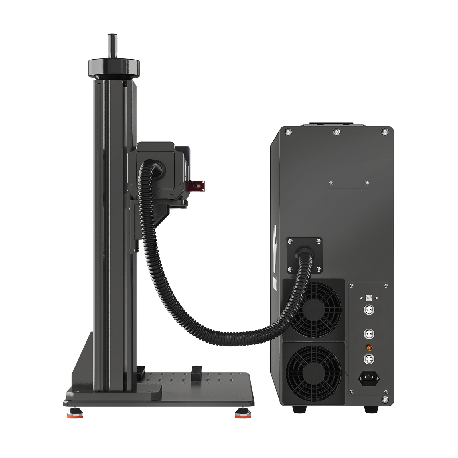 Monport GT 200W Split MOPA & Incisore laser a fibra con messa a fuoco automatica & Macchina per marcatura a colori