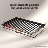 Incisore e taglierina laser CO2 da tavolo Monport Reno65 65W (24“ X 16”) con nuovo semi-autofocus