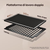 Incisore e taglierina laser CO2 da tavolo Monport Reno65 65W (24“ X 16”) con nuovo semi-autofocus